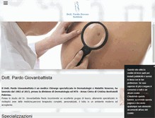 Tablet Screenshot of pardogiovanbattista.com